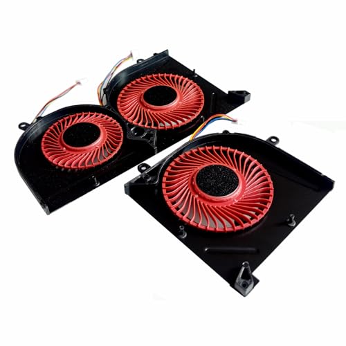Todiys CPU + GPU Fan Replacement/Compatibility for MSI GS63 GS63VR 6RF 6RF-001US 7RF 7RF-212UK GS73 GS73VR 6RF 6RF-005CA 7RF 7RE-004CN 7RG 7RG-026RU 7RG-039NL MS-16K2 MS-17B BS5005HS-U2F1 BS5005HS-U2L1 - Image 4