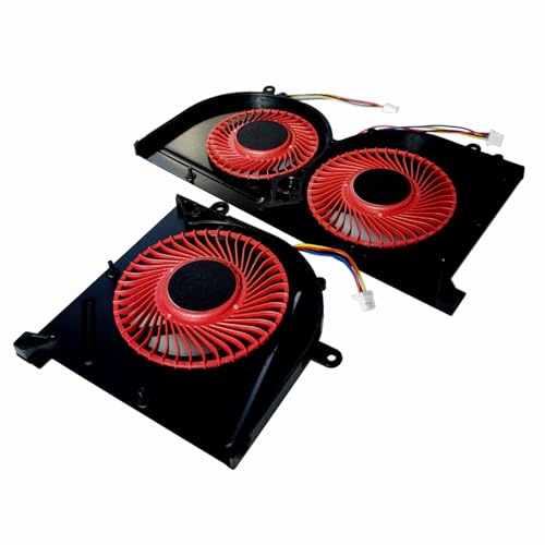Todiys CPU + GPU Fan Replacement/Compatibility for MSI GS63 GS63VR 6RF 6RF-001US 7RF 7RF-212UK GS73 GS73VR 6RF 6RF-005CA 7RF 7RE-004CN 7RG 7RG-026RU 7RG-039NL MS-16K2 MS-17B BS5005HS-U2F1 BS5005HS-U2L1 - Image 3