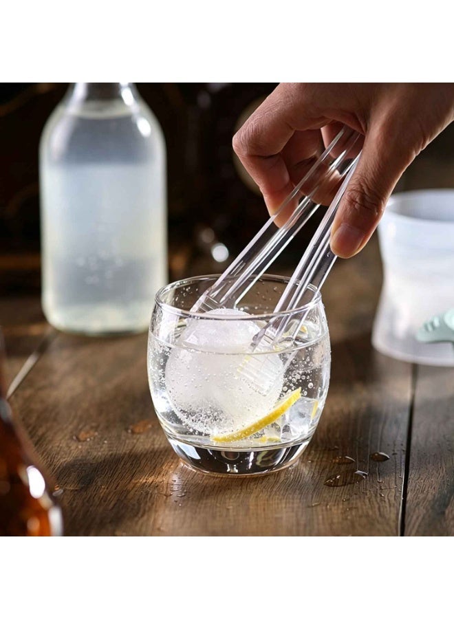 Sphere Ice Molds,Set of 2,Makes about 5CM (1.96") Crystal Clear Ice Balls,Silicone Reusable Ice Cube Trays for Soda, Juice, Coffee,Cooling Drinks,Summer Essentials - Image 3