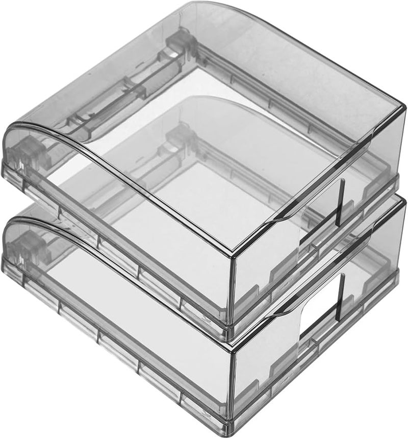 قطعتان غطاء مأخذ الحائط اللاصق واقي منفذ آمن للأطفال رمادي داكن لحمام سلامة المنزل - Image 2