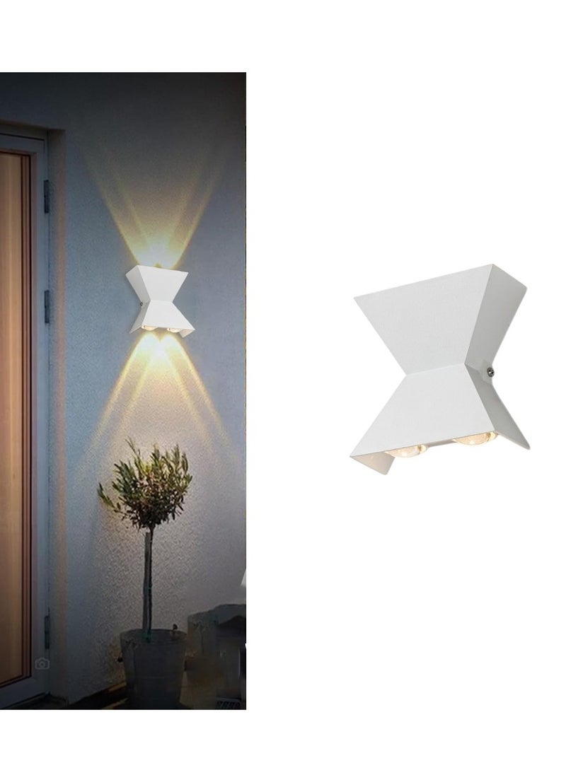 يوكاندل 5قطع من  أبليك سور LED مثلثين 4 لمبات إطار أبيض  - Image 3
