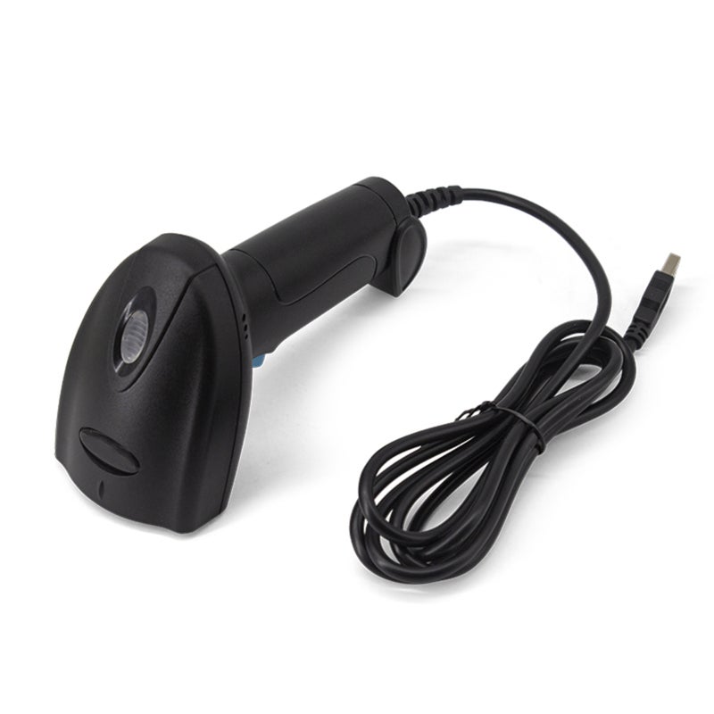 Wireless Barcode Scanner: 2.4G Wireless, IP54 Dust & Water-Resistant, 200 Scans/Sec - Plug & Play 1D Barcode Scanner for Supermarket, Retail Store, Warehouse, Library & Express - Image 2