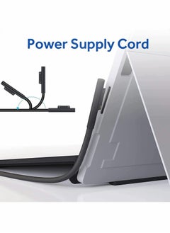 Y&D 65W Power Adapter for Surface Pro, AC Supply Charging Cable, UK Plug Additional USB Port, Charger Compatible Microsoft Pro X 7/6/5/4/3, Laptop, Book  - Image 5