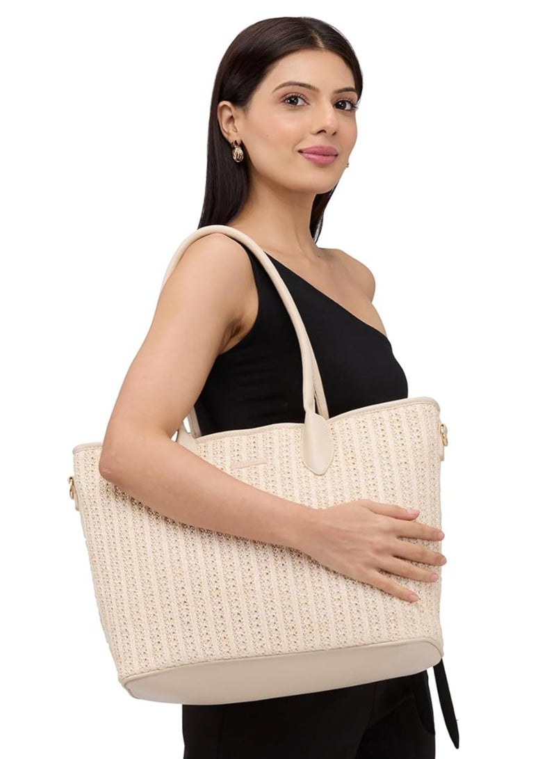 CAPRESE Neo Tote L Beige - Image 2