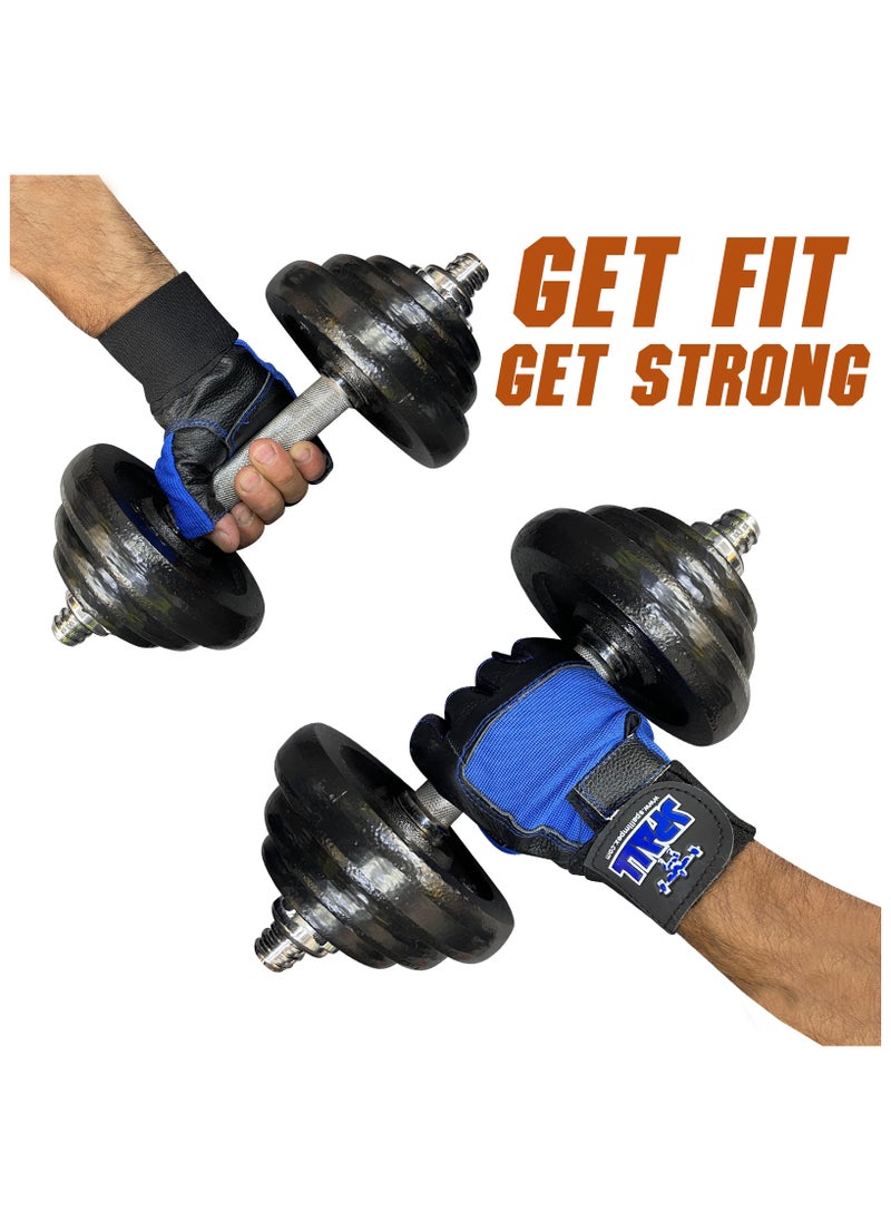 Spall - Weight Lifting Leather Gloves Short Strap Power Lifting Gloves Strong Grip Palm Exercsie Fitness Strengthen Gloves Home Gym - Image 1