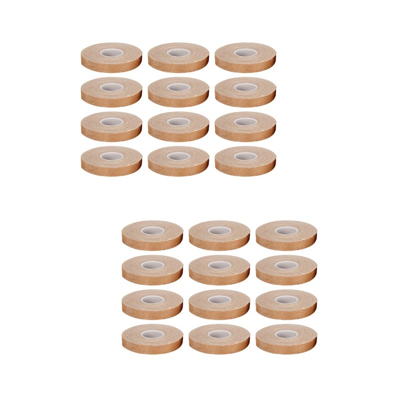 24 Pcs Breathable Guzheng Tapes Adhesive Guzheng and Pipa Finger Tapes (Light Brown) - Image 1