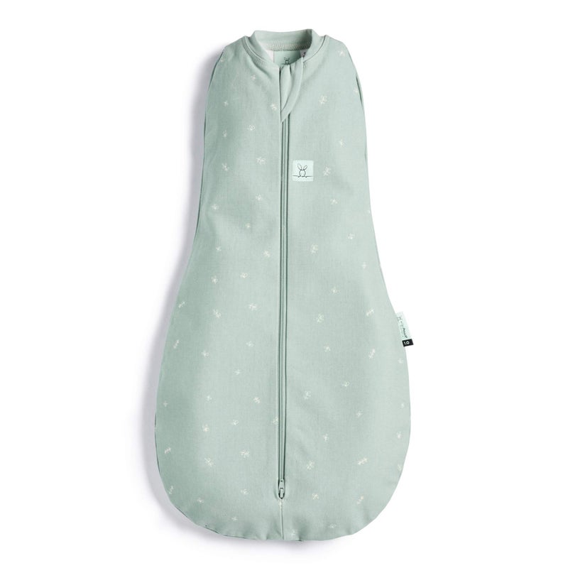 ergoPouch Cocoon Swaddle Sack 10 TOG Baby Sleep Sack Gentle Snug Fit Helps Calm Startle Reflex Ideal for Arms InOut Sleeping Soft Breathable Fabric for Better Sleep 03 Months Sage