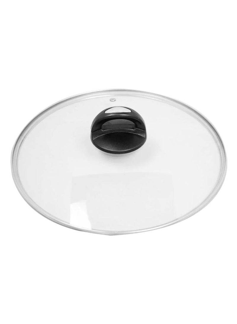 كاواشي شیشے کے ڈھکن نان اسٹک بلیک ایلومینیم کے ساتھ کاواشی سپر کک کیسرول - Image 3