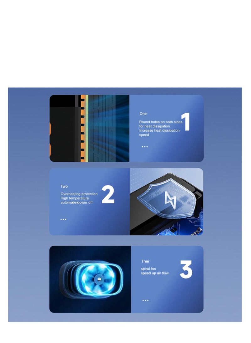 Cordless Inflator with Digital Pressure Gauge, Air Compressors & Inflators Tire Inflator, Portable Air Compressor, Compact and Versatile Inflation Tool for Tires, Sports Equipment, Ebike Motorcycles - Image 3