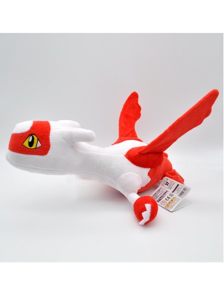 30cm Pokemon Latias Latias Plush Toy Kawaii Japanese Anime Latias Plush Doll Guardian Water City Children's Birthday Gift (Red) - Image 2