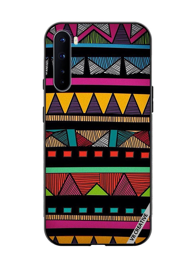 VR CREATIVE Protective Case Cover For OnePlus Nord Kalakari Design Multicolour - Image 1