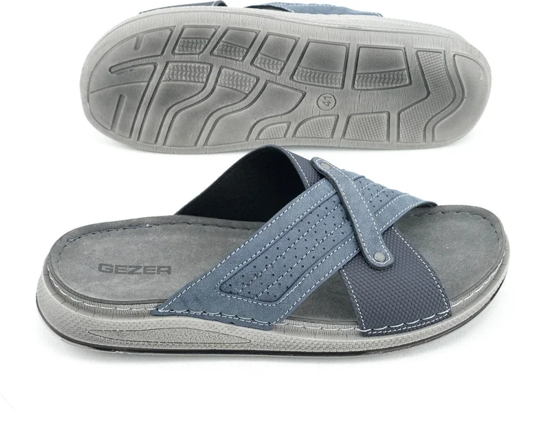 Gezer Summer Men's Design Comfortable Sole Daily Slippers
