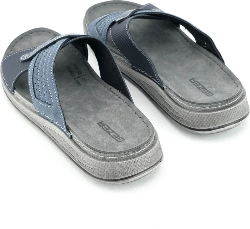 Gezer Summer Men's Design Comfortable Sole Daily Slippers