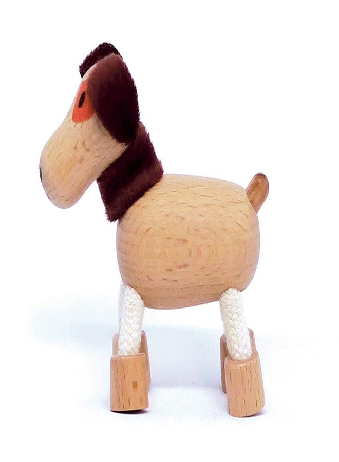 Anamalz Dog Wooden Animal Toys for Toddler, Fun and Posable Wooden Farm Toy, Wooden Toys, Wood Farm Animals, Early Education Boys and Girl, Bendable Figures Farm Toys Set - Image 3