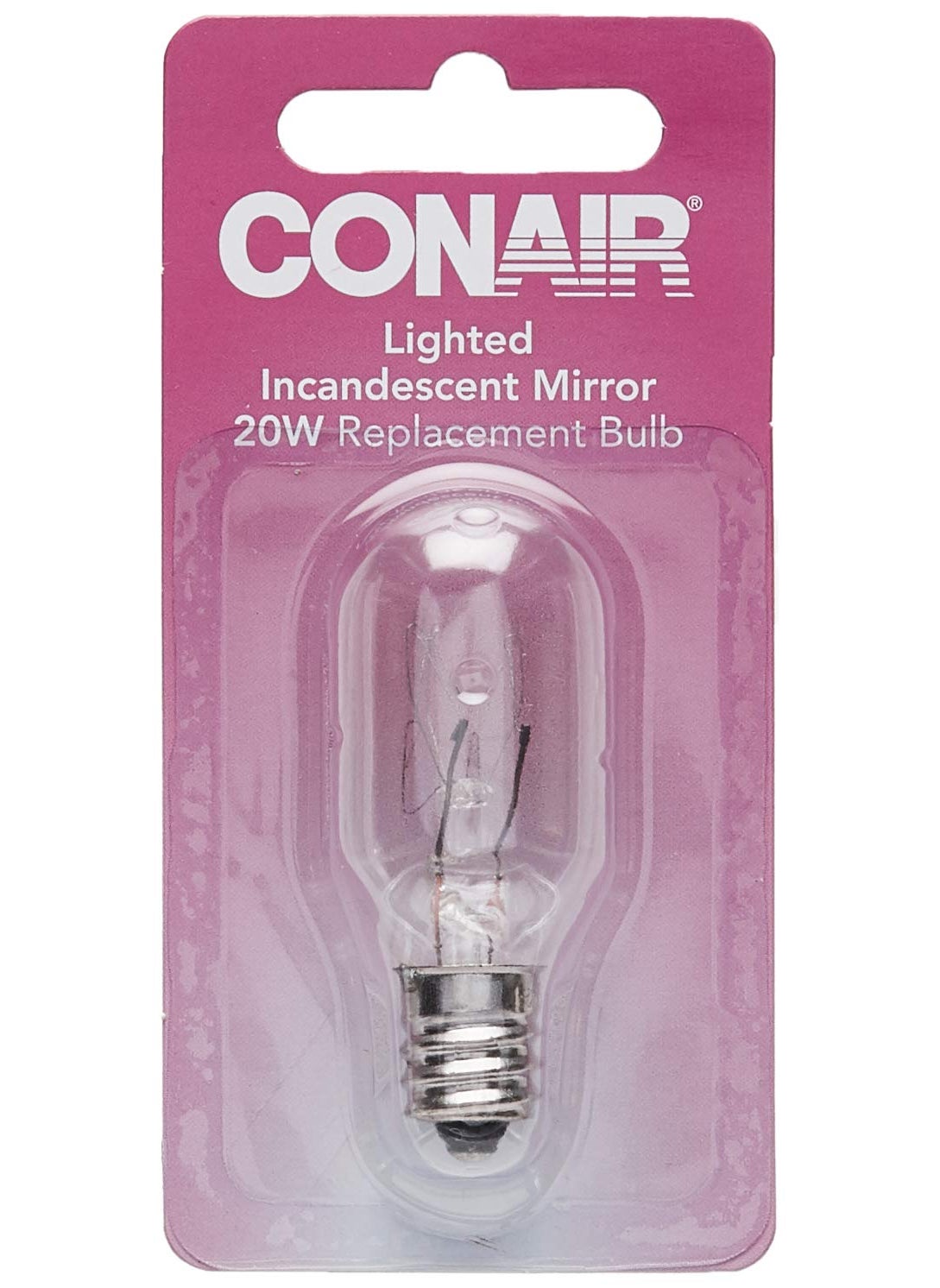 CONAIR Conair Incandescent Mirror Replacement Bulb 20W 1 Clear  - Image 2
