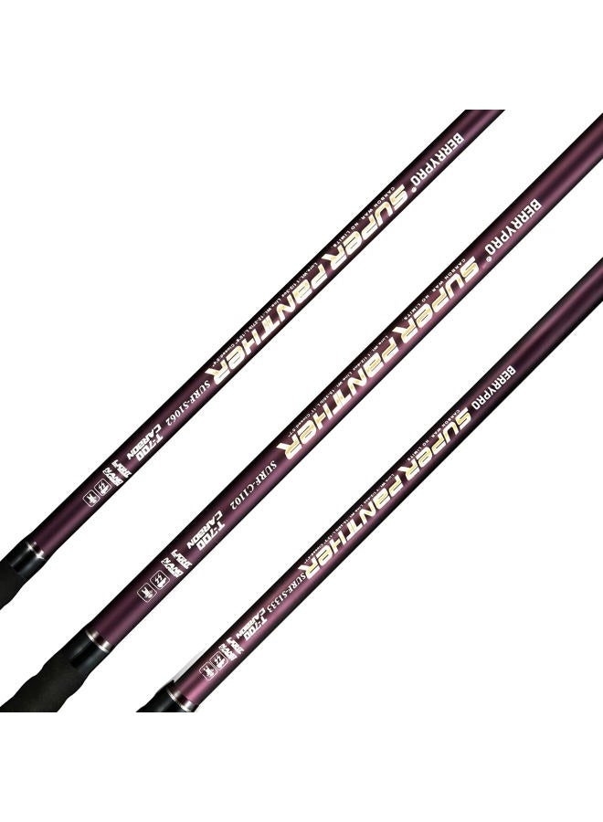 Berrypro Surf Spinning Rod Surf Casting Fishing Rod Carbon Fiber Travel Fishing Rod (9'/10'/10'6''/11'/12'/13'3'') (10'-Spinning 2-Piece) - Image 5