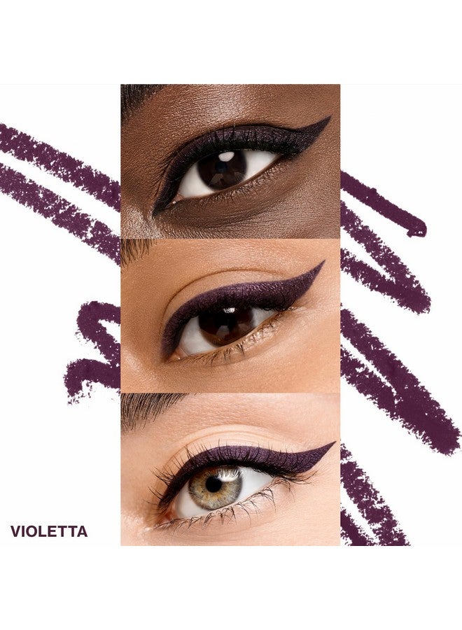 SmashBox Smashbox Always Sharp Longwear Waterproof Kohl Eyeliner Pencil | Self-Sharpening Cap, Waterproof + High Pigment, Violetta - Image 3