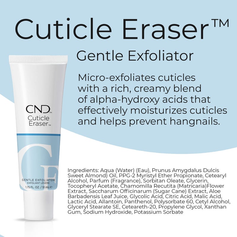 CND Cuticle Eraser Gentle Exfoliator 0.5 Fl Oz / 15 ml - Image 5