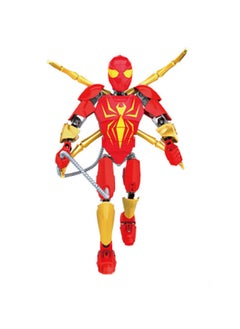 Superhero Small Particle Character Assembly Toy Building Blocks (Iron Spider Hero)