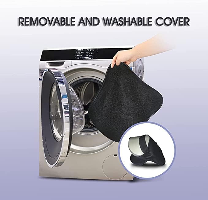 MGNLR Car Neck Rest Pillows - Memory Foam Car Seat Head Rest Cushion Pillow for Neck and Cervical Support | 100% Pure Memory Foam Neck Pillow with Breathable Removable Cover (Black) (1) - Image 2