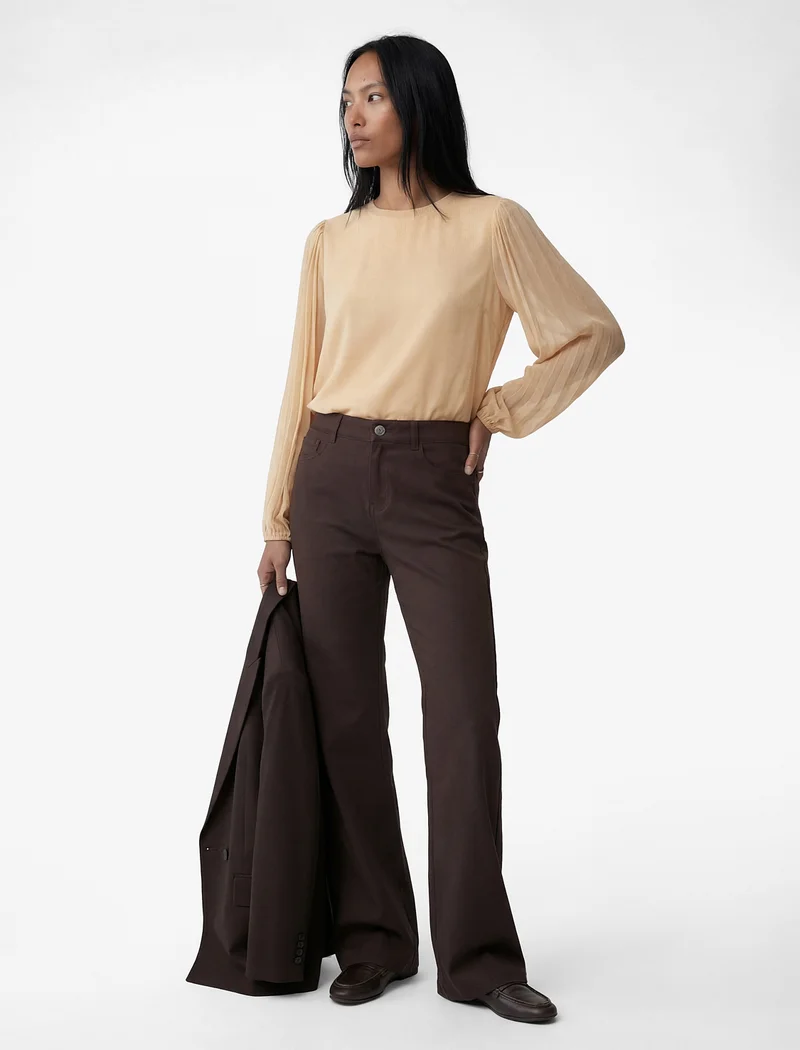 كوتون Chiffon Blouse