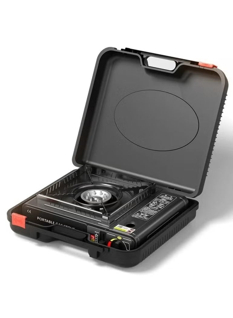 Denx Portable Gas Stove-Dual use type – 2.8KW Fire Power, 220G Gas Capacity, 90Min Working Time, Compact, Easy-to-Use, Efficient Cooking Solution for Camping, DX1763 - Image 2