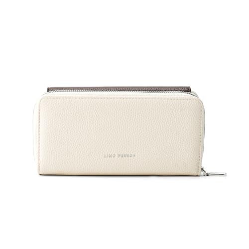 Lino Perros Men Faux Leather Avril Dual Tone Daily Grey Wallet - Image 2
