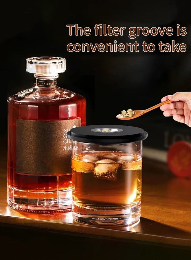 Electric Whiskey Smoker Kit, Cocktail Smoker Kit with 6 Flavors Wood Chips, Infuse Smoky Flavors in Old Fashioned Cocktails, Unique Whiskey Gifts for Men Dad Husband - Image 5