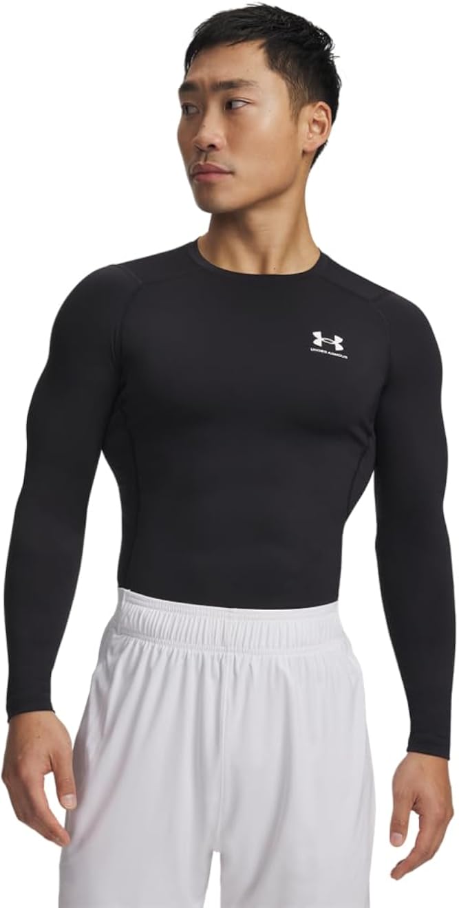 Under Armour Mens UA HG Armour Comp LS Crew Neck Sweatshirt (pack of 1)