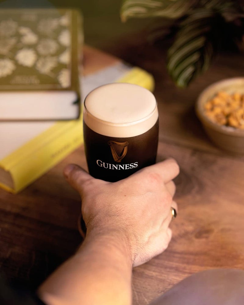 Guinness Gravity Official Beer Pint Glass | Large 20oz Pints Drinking Thick Beer Glasses Beer 20 oz Glasses - Image 3