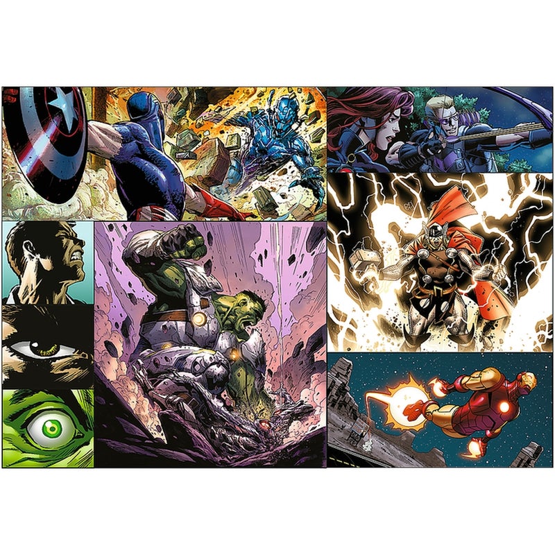 Trefl -Puzzle 4x250 Heroes days Avengers - 13309 - Image 5
