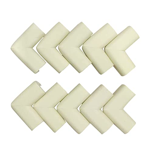 BabySafeHouse Furniture Corner Guard for Baby Proofing, Pre-Taped Corner Protectors -White (Pack of 10) - Image 1