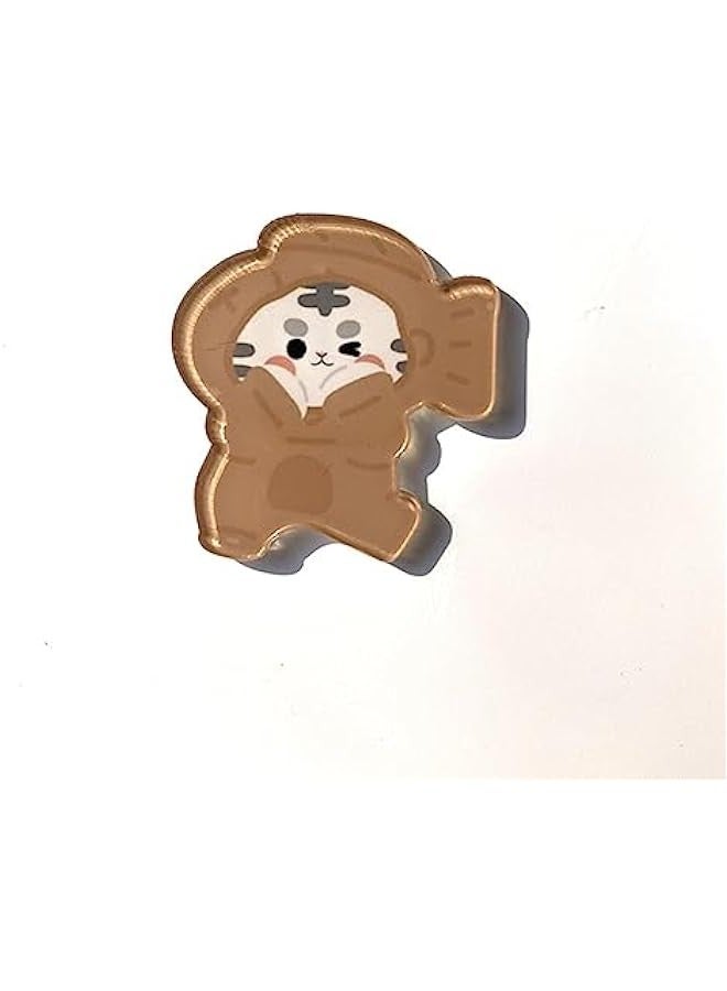 5pc tiger animal brooch cute ins style badge men and women pin buckle clothes bag accessories medallion for Backpacks Bags Jackets Hoodies Hats - Image 4