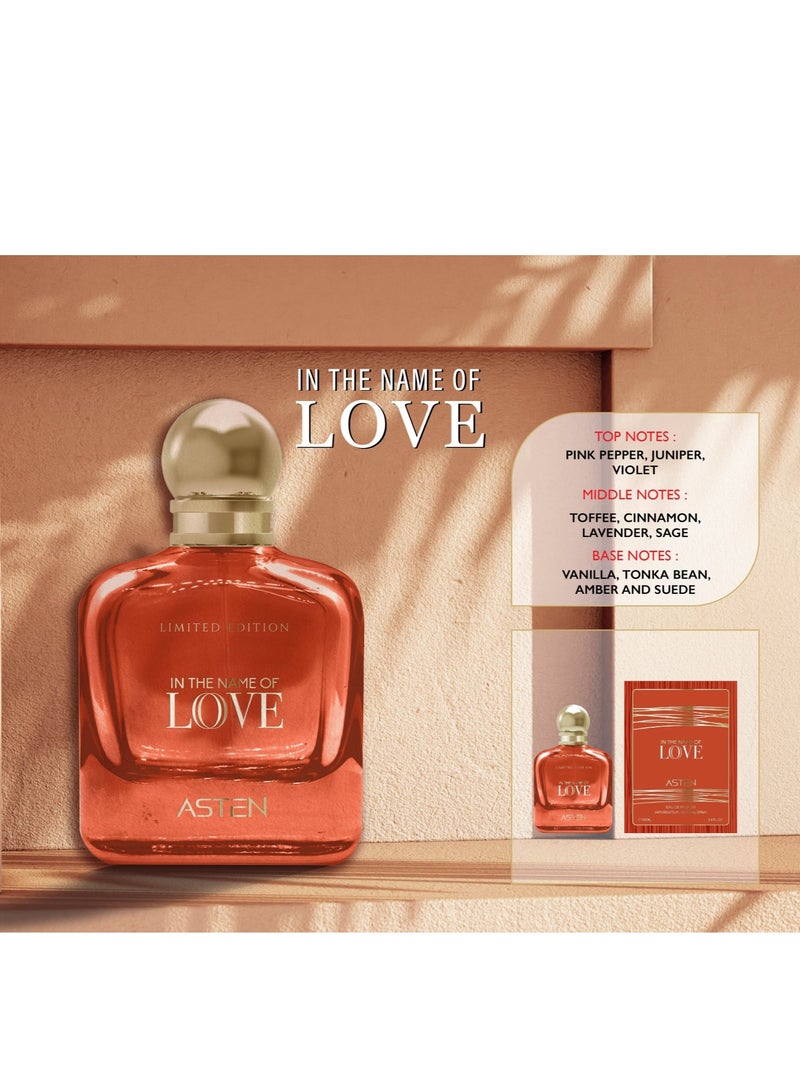 استين أستن باسم الحب 100 مل أو دو بارفان - Image 3