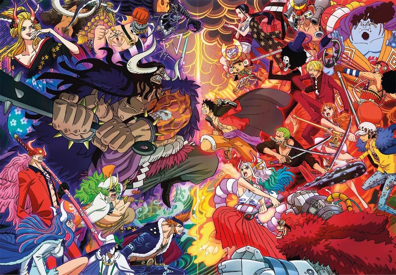 Clementoni One Piece Puzzle 1000 Pieces with Poster - Tile Game for Manga & Anime Fans - for Adults and Children from 9 Years, 39922 - Image 2