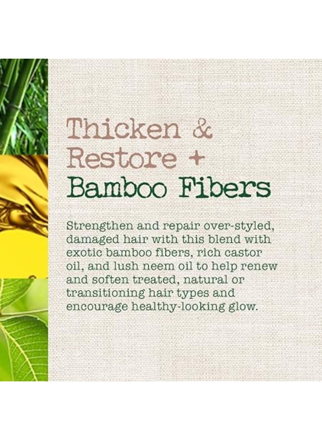 Maui Moisture Bamboo Fibers Thicken and Restore Shampoo 385ml - Image 3