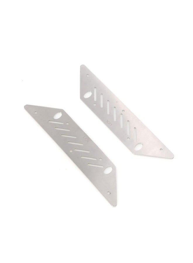 LCX Racing 1/10th RC Crawler Car Stainless Steel Guard Board, Chassis Guard Body Fender Protector for Axial Capra Unlimited Trail Buggy UTB, Upgrades Parts Accessories - Image 4