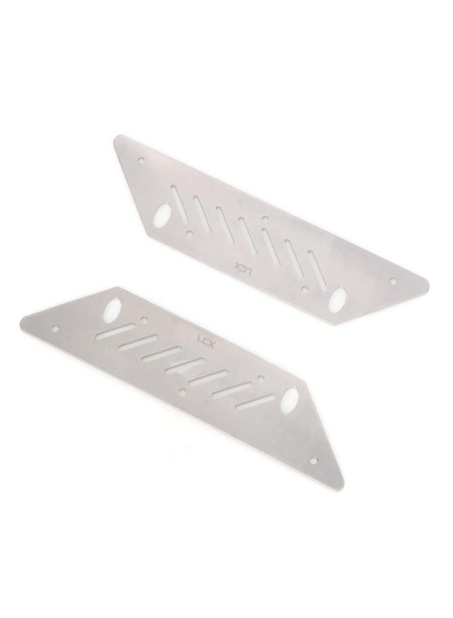 LCX Racing 1/10th RC Crawler Car Stainless Steel Guard Board, Chassis Guard Body Fender Protector for Axial Capra Unlimited Trail Buggy UTB, Upgrades Parts Accessories - Image 3