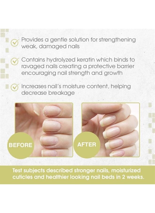 Nail Tek - Nail Nutritionist, Keratin Enriched Nail Treatment Oil for Weak and Damaged Nails, 0.5 oz, 1-Pack - Image 1