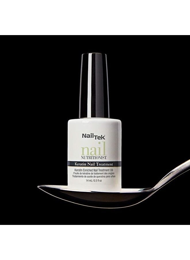 Nail Tek - Nail Nutritionist, Keratin Enriched Nail Treatment Oil for Weak and Damaged Nails, 0.5 oz, 1-Pack - Image 1