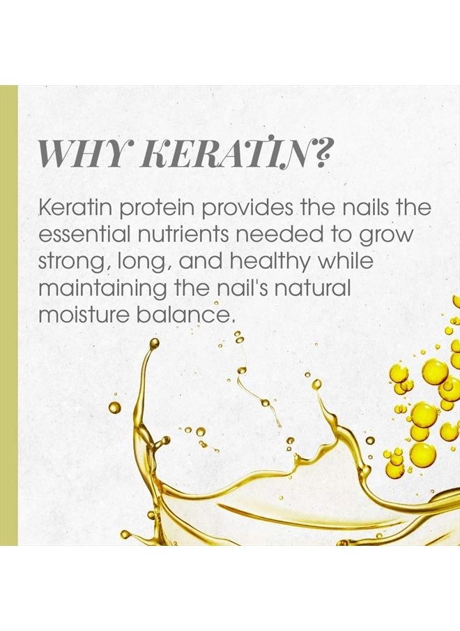 Nail Tek - Nail Nutritionist, Keratin Enriched Nail Treatment Oil for Weak and Damaged Nails, 0.5 oz, 1-Pack - Image 1
