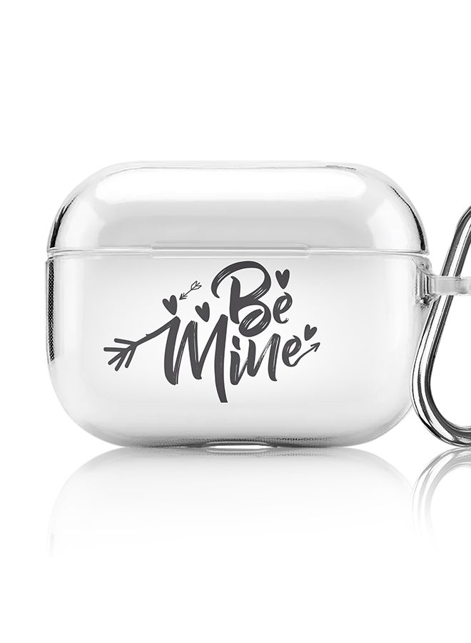 Stylizedd Classic Clear printed Case for Apple AirPods Pro 2nd Generation Thin Transparent Cover [Designed for Apple AirPods Pro 2nd Generation] - Be Mine - Image 1