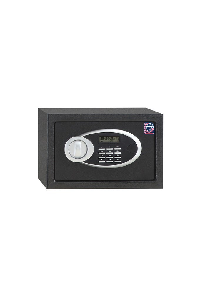 LOTFY GROUP LG Safebox Code 20EUD 20*31*20CM  Black Colour Home Office Safebox - Digital Display and Key Lock  - Image 1