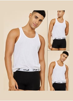 Pack of 2 - Printed Waistband Trunks