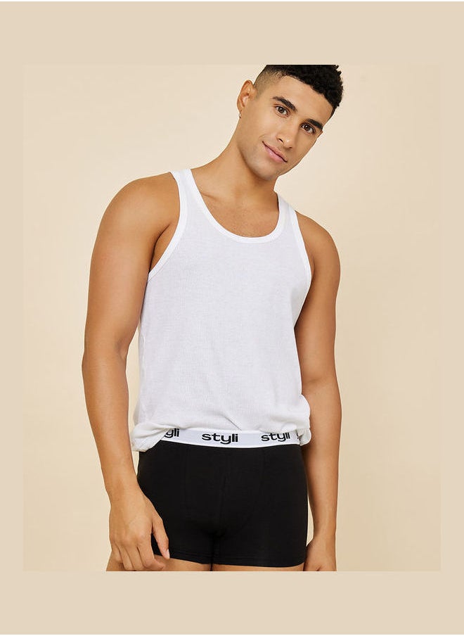 Styli - Pack of 2 - Printed Waistband Trunks - Image 1