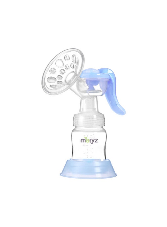 Matyz Matyz Manual Breast Pump, Portable Massage Breast Pump For Breast Milk, Mz-0919 Breast Pump - Image 3