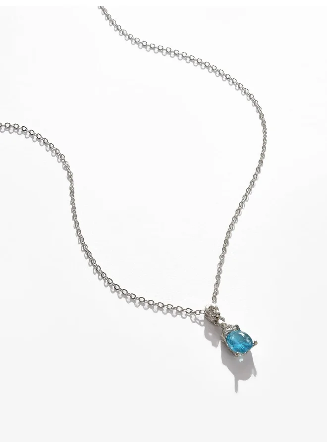 SOHI Crystal Pendant Necklace