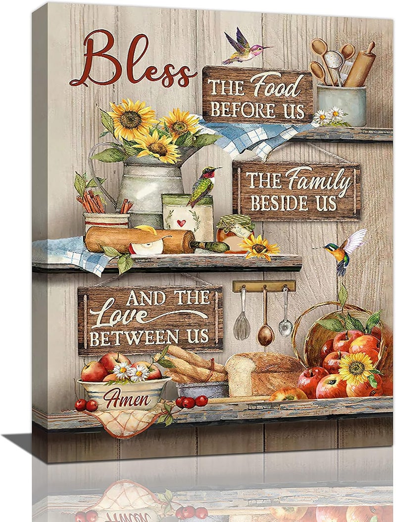 Remzoke Farmhouse Kitchen Canvas Print - Image 1