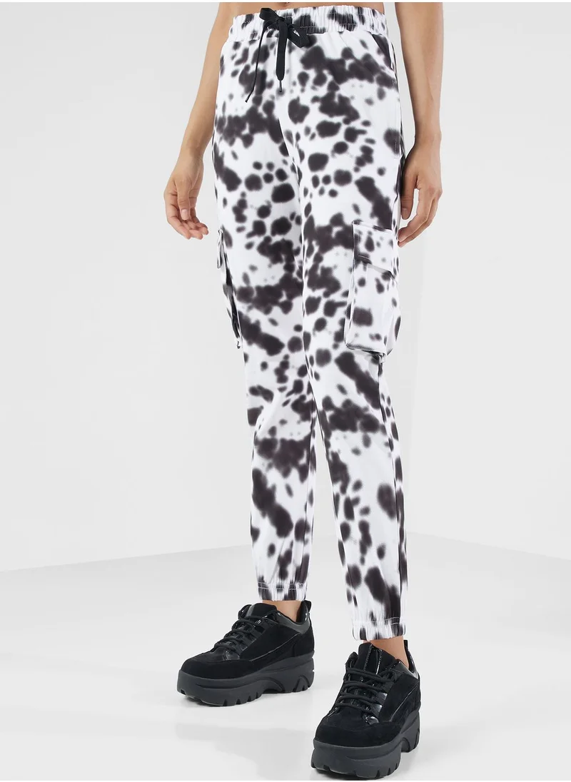 فورورد Printed Elasticated Waist Jogger