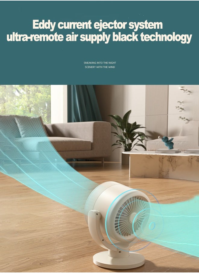 Joshberg Desk Fan,Ultra Quiet Display Portable Fan,4 Speed Adjustment,12H Timer & Night Light,Touch Screen Control , Desk Fan with Remote Control for Office, Living Room, Bedroom  - Image 5
